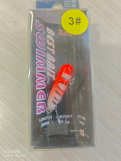 Маркер воблер длина 3см вес:2.5г