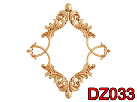 Фото обои - Декор под золото DZ033