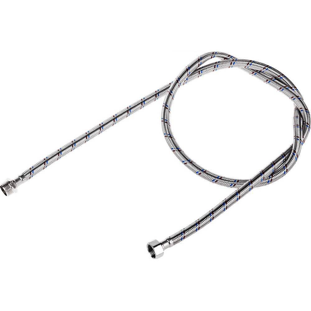 Подводка гибкая для воды ЗУБР 1/2_, 1.5 м, гайка-штуцер (51005-G/S-150)