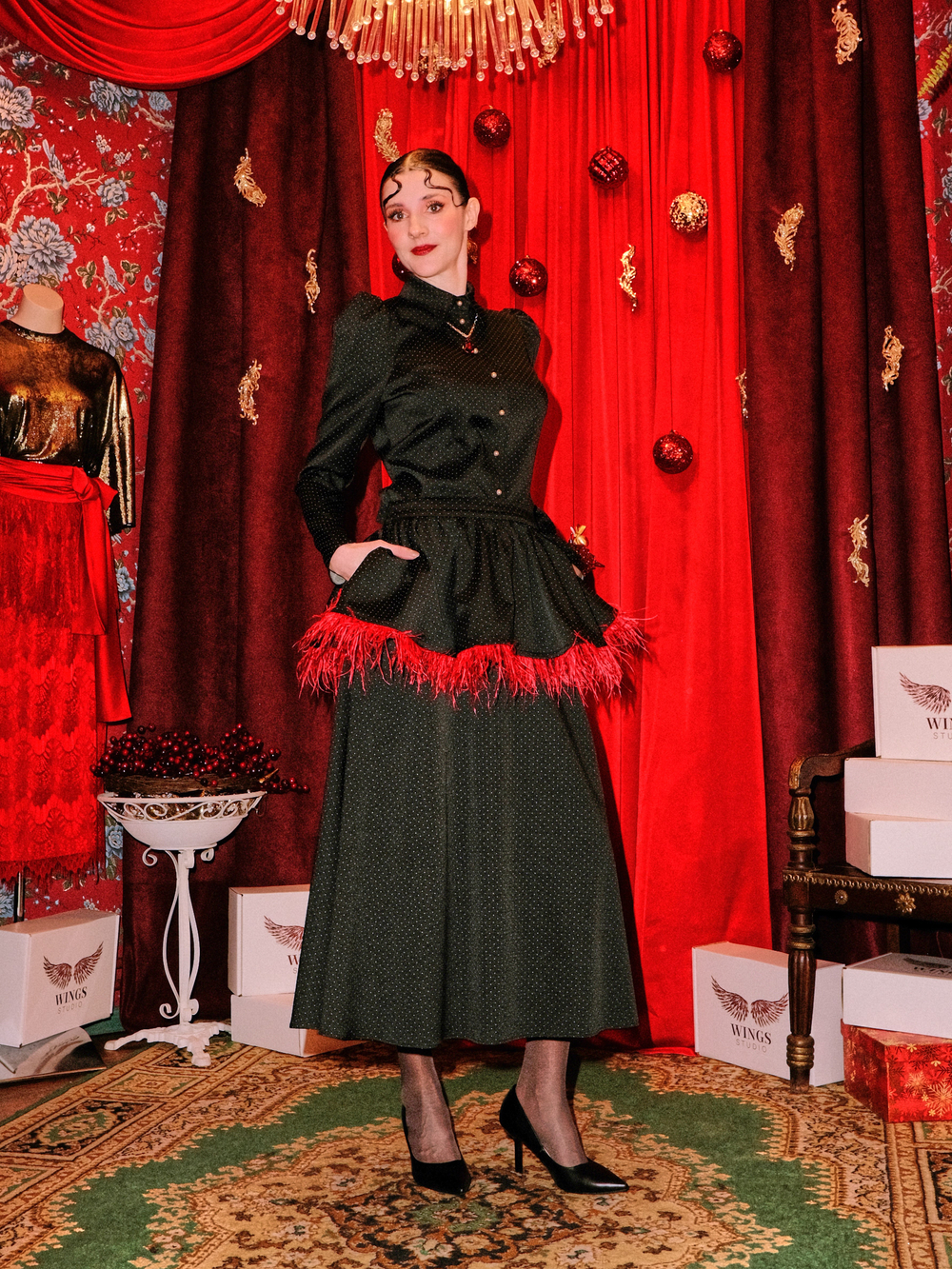 Блуза приталенная