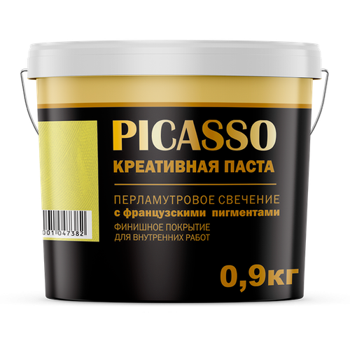 ПАСТА КРЕАТИВНАЯ ЗОЛОТОЙ БЛЕСК 0,9КГ