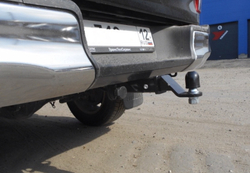 Фаркоп Бизон на Toyota Hilux FA 0971-E (с 2015 г.в.) (паспорт и сертификат в комплекте)(без электрики)