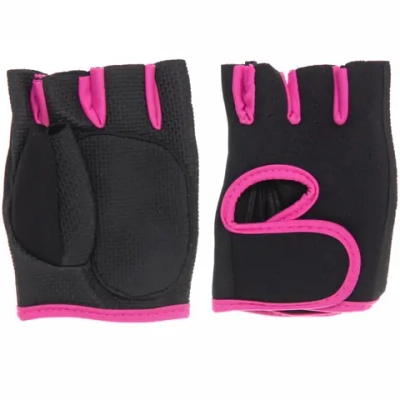 Перчатки для фитнеса, р-р S, фуксия