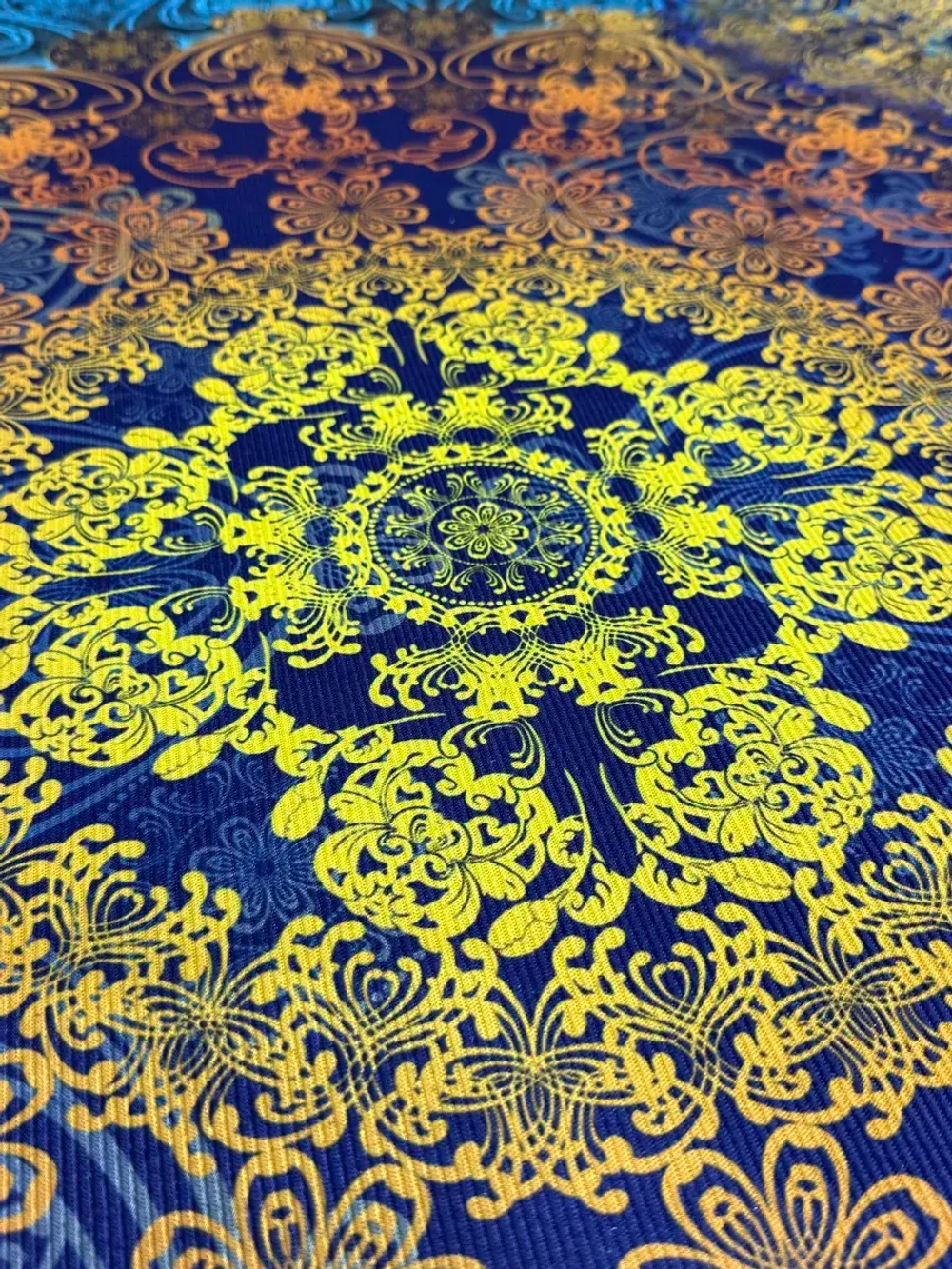 Круглый безворсовый ковер 120х120 для дома