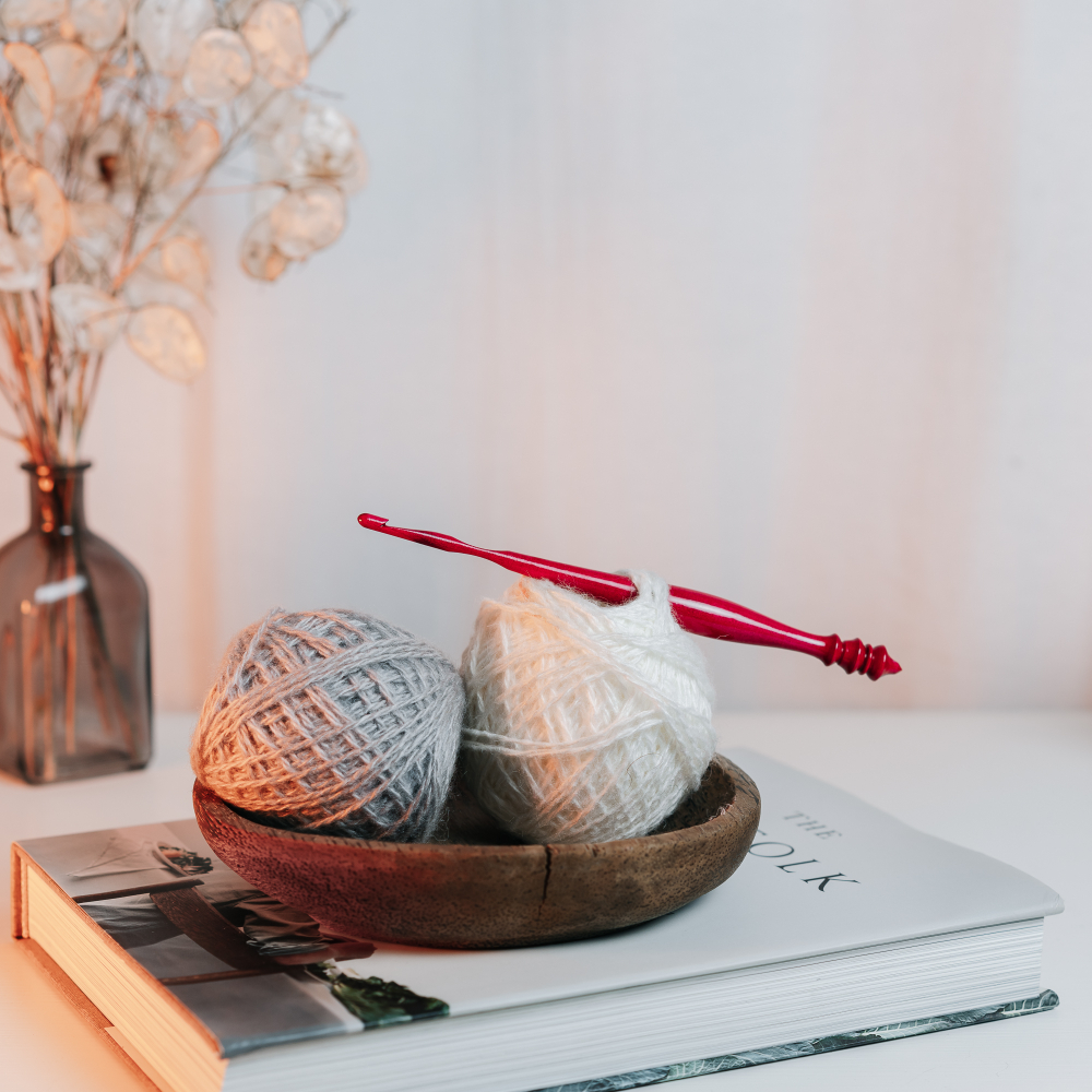 Деревянный крючок для вязания из древесины клена 8.5 мм. K338