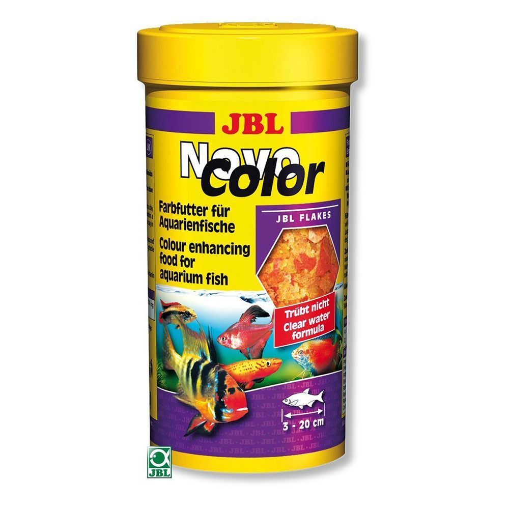 JBL NovoColor - корм для рыб для усиления окраса (хлопья)