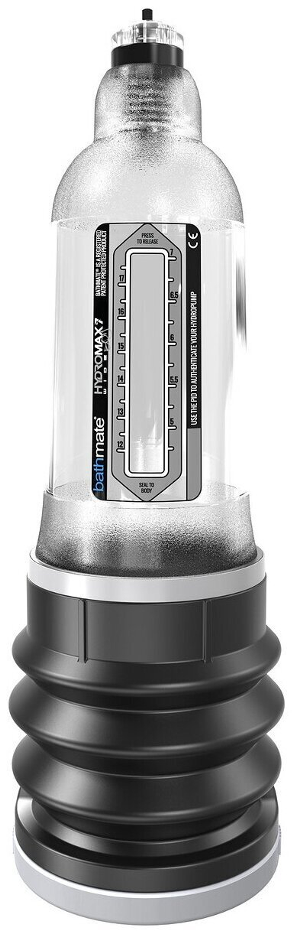 Гидропомпа Bathmate HYDROMAX7 Wide Boy прозрачная
