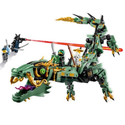 LEGO Ninjago: Механический дракон Зелёного ниндзя 70612 — Green Ninja Mech Dragon — Лего Ниндзяго