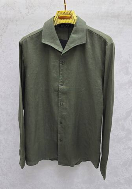 Льняная рубашка Zegna