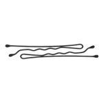 Kitsch, Заколка для бобби Essential, черная, 45 шт.