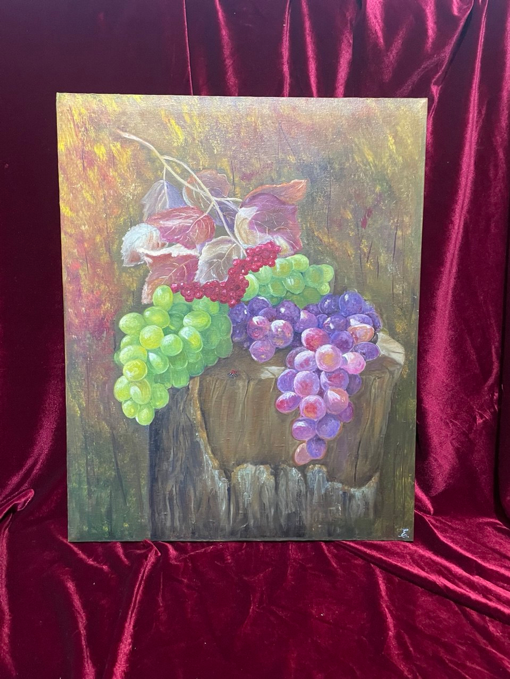 Картина «Краски осени» | Холст, масло 40х50 см | Художница Ефимова Ольга