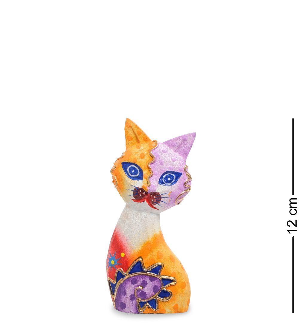 Decor and Gift 99-255 Фигурка «Кошка» н-р из трех 17,15,12 см (албезия, о.Бали)