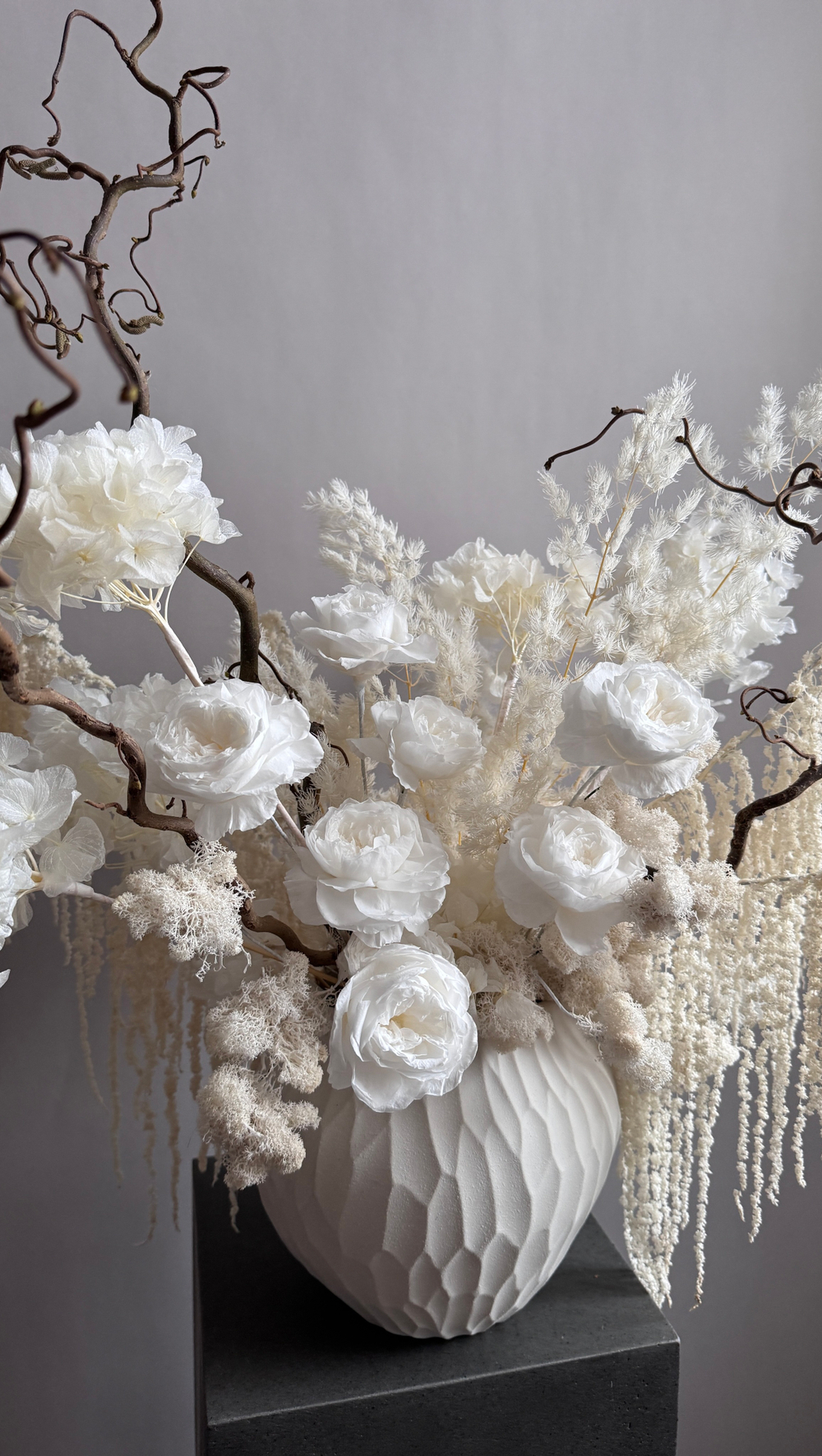 Композиция в кашпо Скабиоза