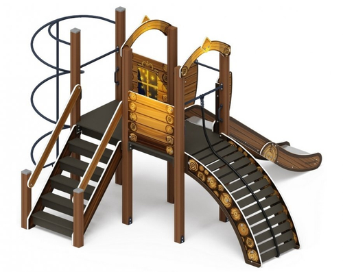 Детский комплекс Играйте с нами Эко ДИК 2.01.1.02-02 H=1200