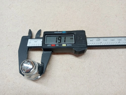 Гайка колесная конусная М14х1,5, высота 35, хром б/у