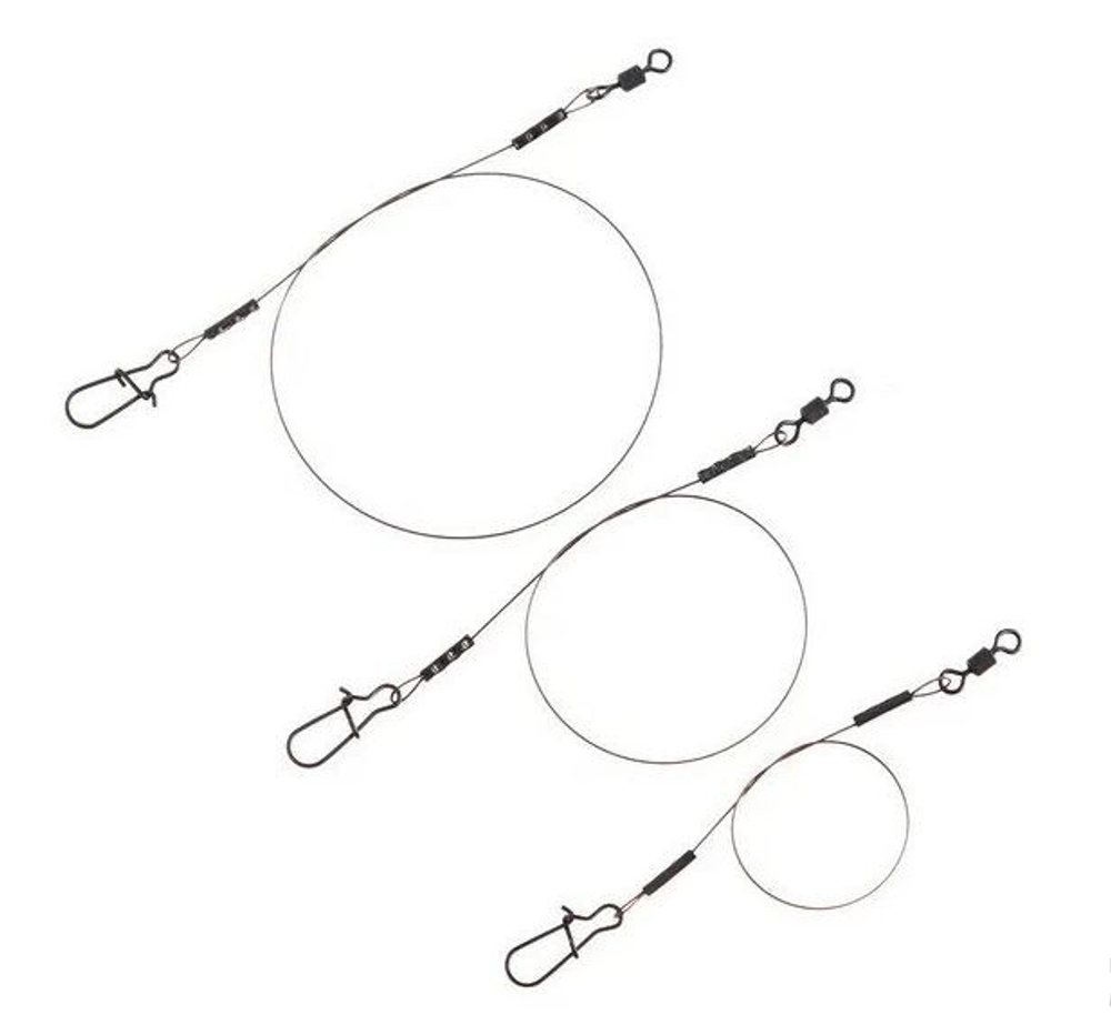 Поводки AFW 19 нитей 16,0кг 0,36мм 15-20-25см 1упк. по 30шт.