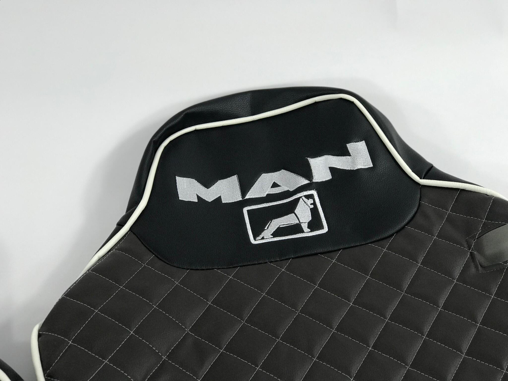Чехлы Премиум стеганные кожаные MAN TGA/TGS/TGX/TGL M31