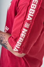 Футболка Washed Oversized T-Shirt GOLDEN AGE 790 Красная