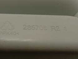 WSPE6H612A кт41 Кювета (порошкоприемник) для стиральных машин Beko 2857080400 б/у