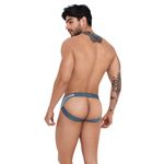 Мужские трусы джоки серые с принтом Clever AVALON JOCKSTRAP 121612