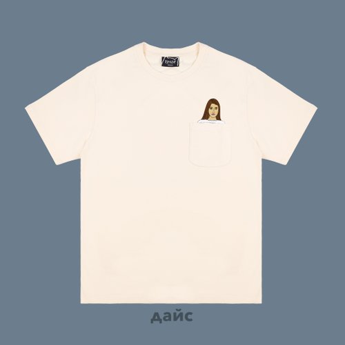 Футболка мужская Ripndip Flashing Kittys Pocket Tee артикул:RND10235 - купить в магазине Дайс