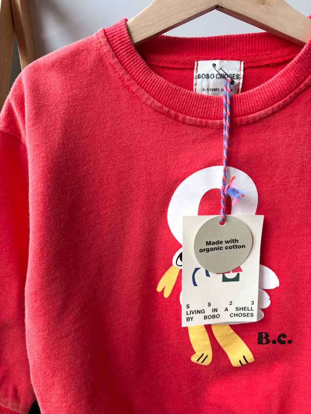 Новый хлопковый свитшот Bobo Choses, 110