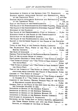 Byzantine Constantinople, the walls of the city and adjoining historical sites | Millingen Alexander van