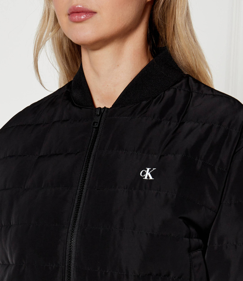 Куртка бомбер CALVIN KLEIN JEANS - черный(J20J223871)