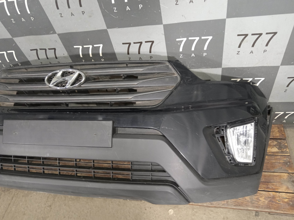 Бампер передний в сборе Hyundai Creta 1 (GS) 16-20 Б/У Оригинал 86511M0000