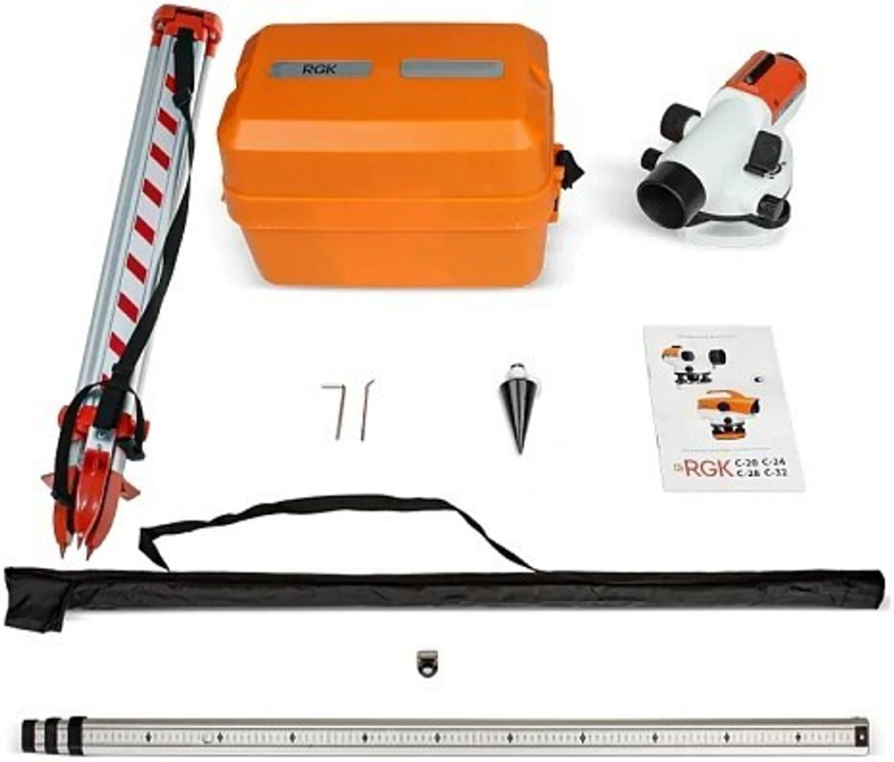 Нивелир оптический RGK C-24 комплект 752251