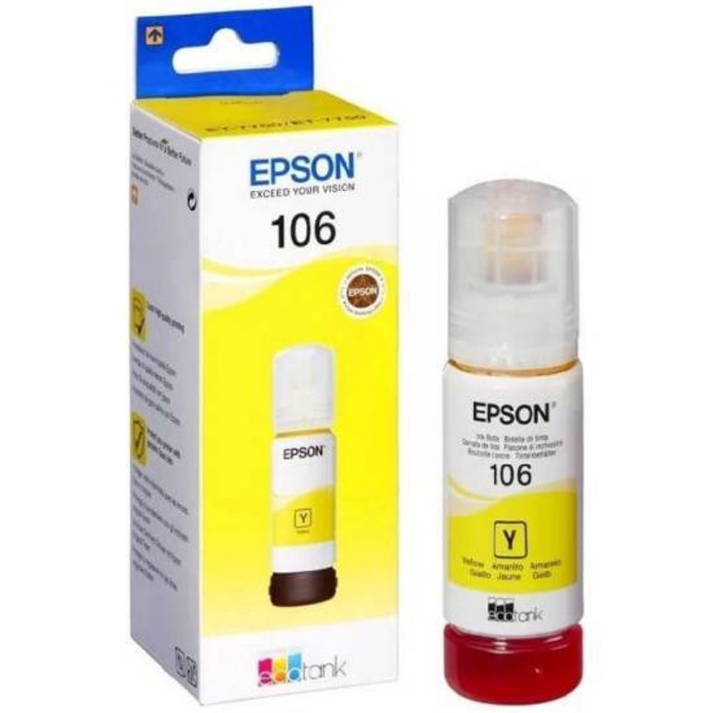 Контейнер с желтыми чернилами Epson  для L7160/7180