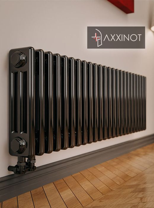 Axxinot Sentir 3040 - трехтрубный трубчатый радиатор высотой 400 мм, нижнее подключение