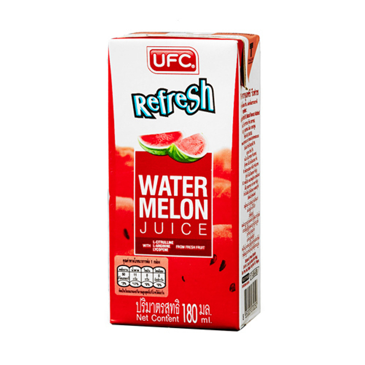 Арбузная вода UFC Refresh Watermelon Juice 180 мл