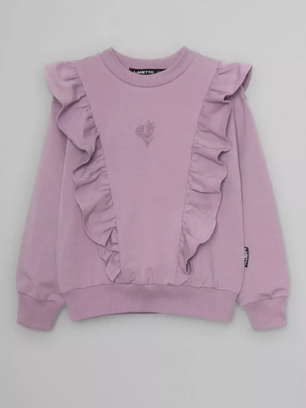 Костюм для девочки с брюками-палаццо на осень