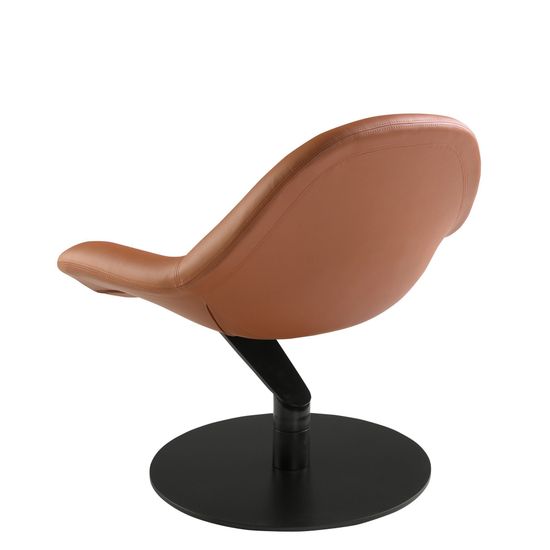 Кресло поворотное 5116/SF991 коричневое из экокожит Испания 