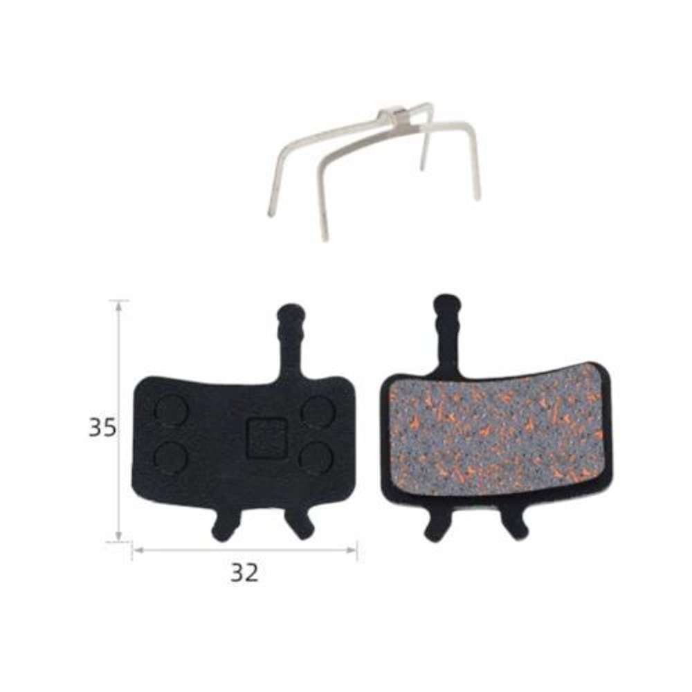 Колодки тормозные TP-02А для электросамокатов и велосипедов