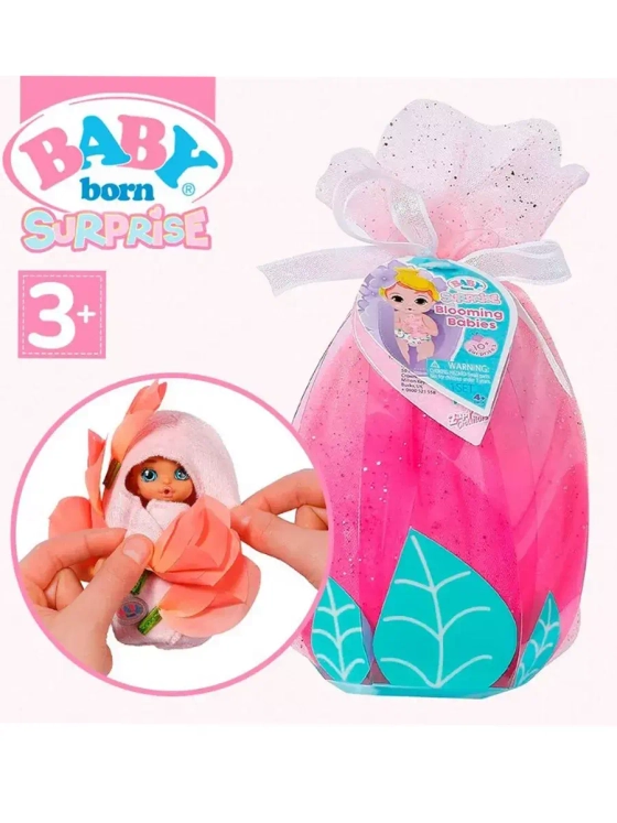 Пупсики-сюрпризы Бэби Борн Surprise Цветочная серия