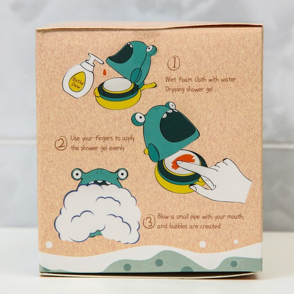 7046621 Игрушка для игры в ванне «Акула» пузыри