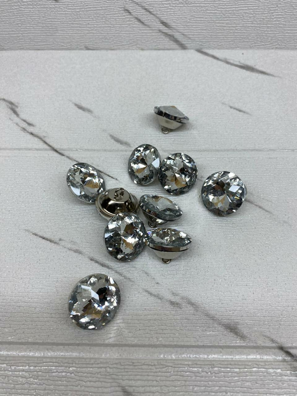 Стразы для мебели/Диаметр 30мм/25 штук