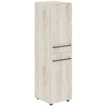 Шкаф колонка с 2-мя глухими малыми дверьми LOFTIS (ЛОФТИС)