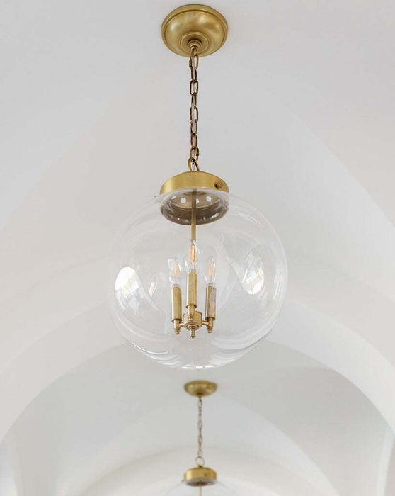 Круглый подвесной светильник Освальд Louvre Home JJ10515-3DC
