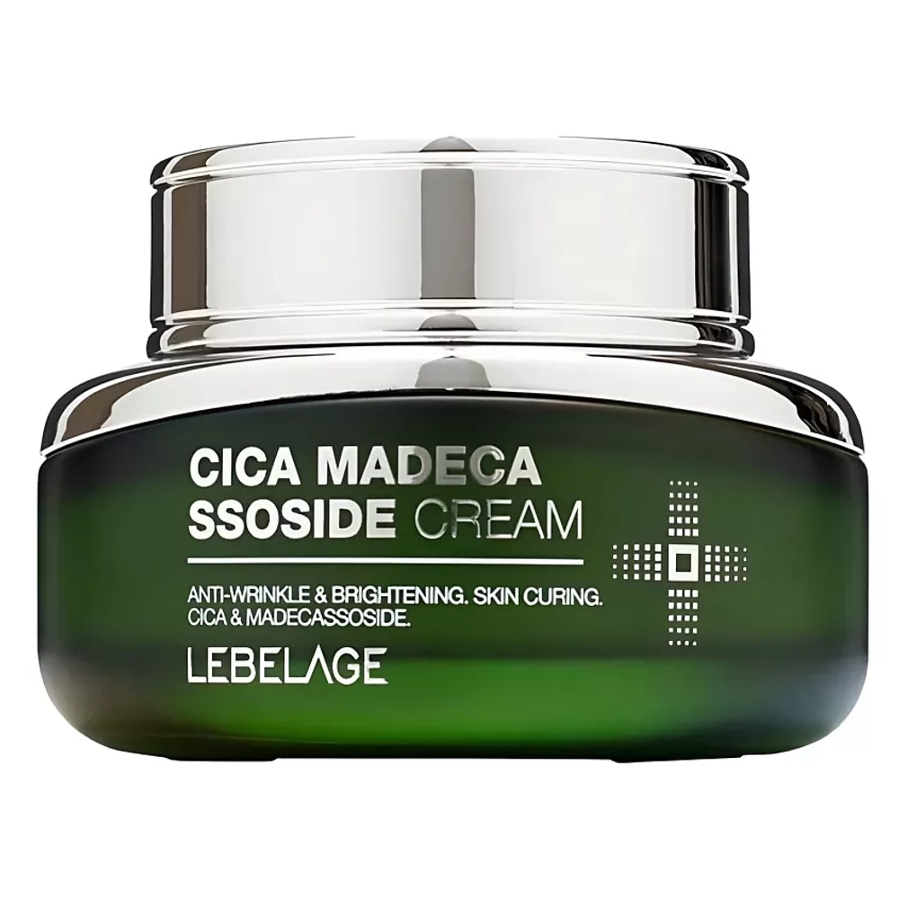 Крем для лица успокаивающий с центеллой LEBELAGE Cica Madecassoside Cream 55 мл