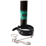 James Neck Ошейник кожаный (Цвет: черный)