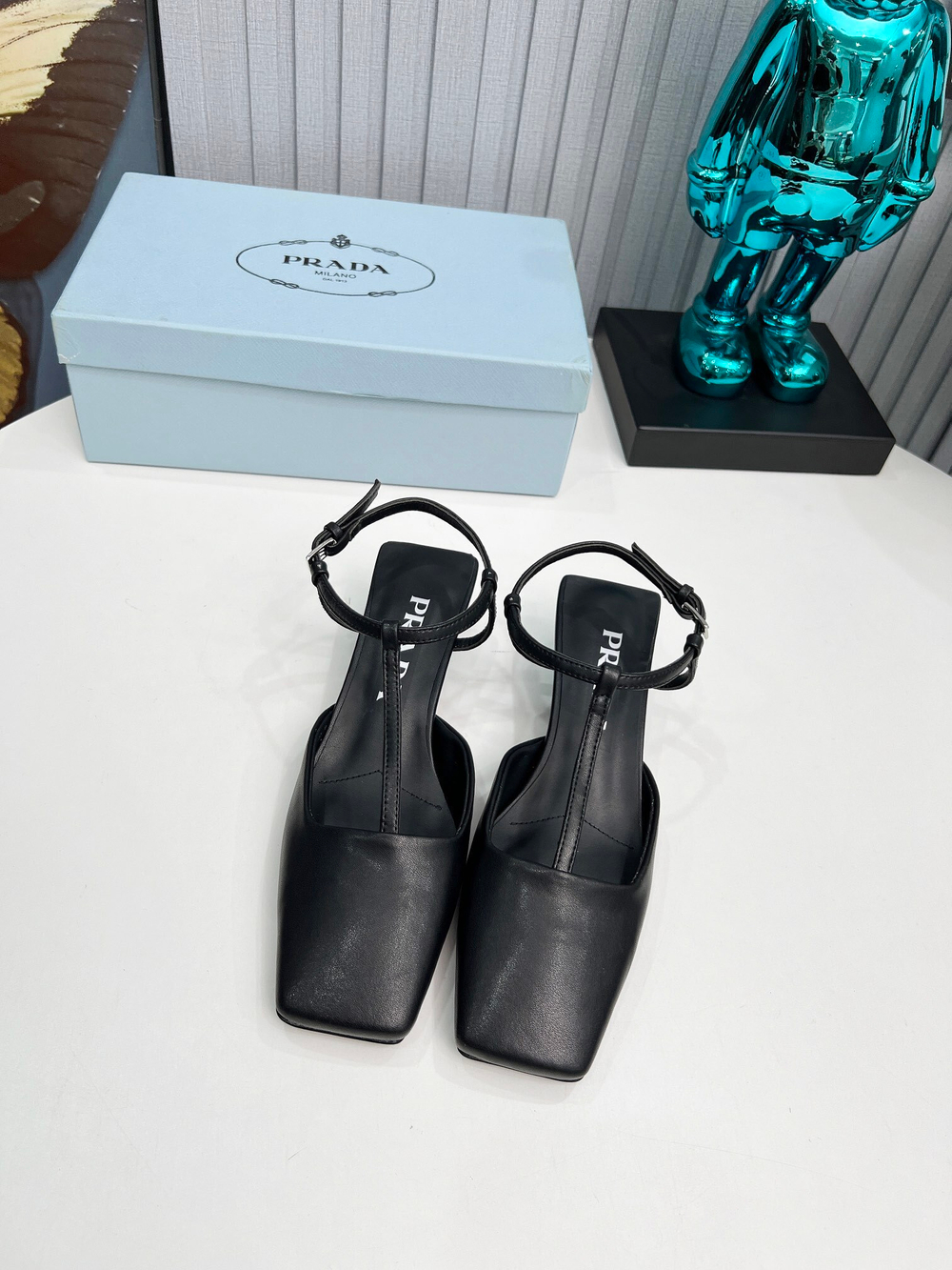 Prada Satin Slingback Pumps