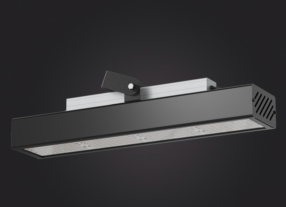 Светильник LED 80Вт 4000К 13600Лм IP67 466х94х100мм Awax II U1 GL DARKLUM