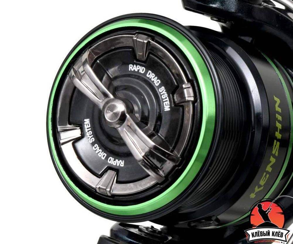 AZURA Катушка спиннинговая Kenshin 4000S 9ш.п.