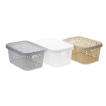 Коробка для хранения с крышкой "Пирула" 1,5л 190х130х90мм М2347