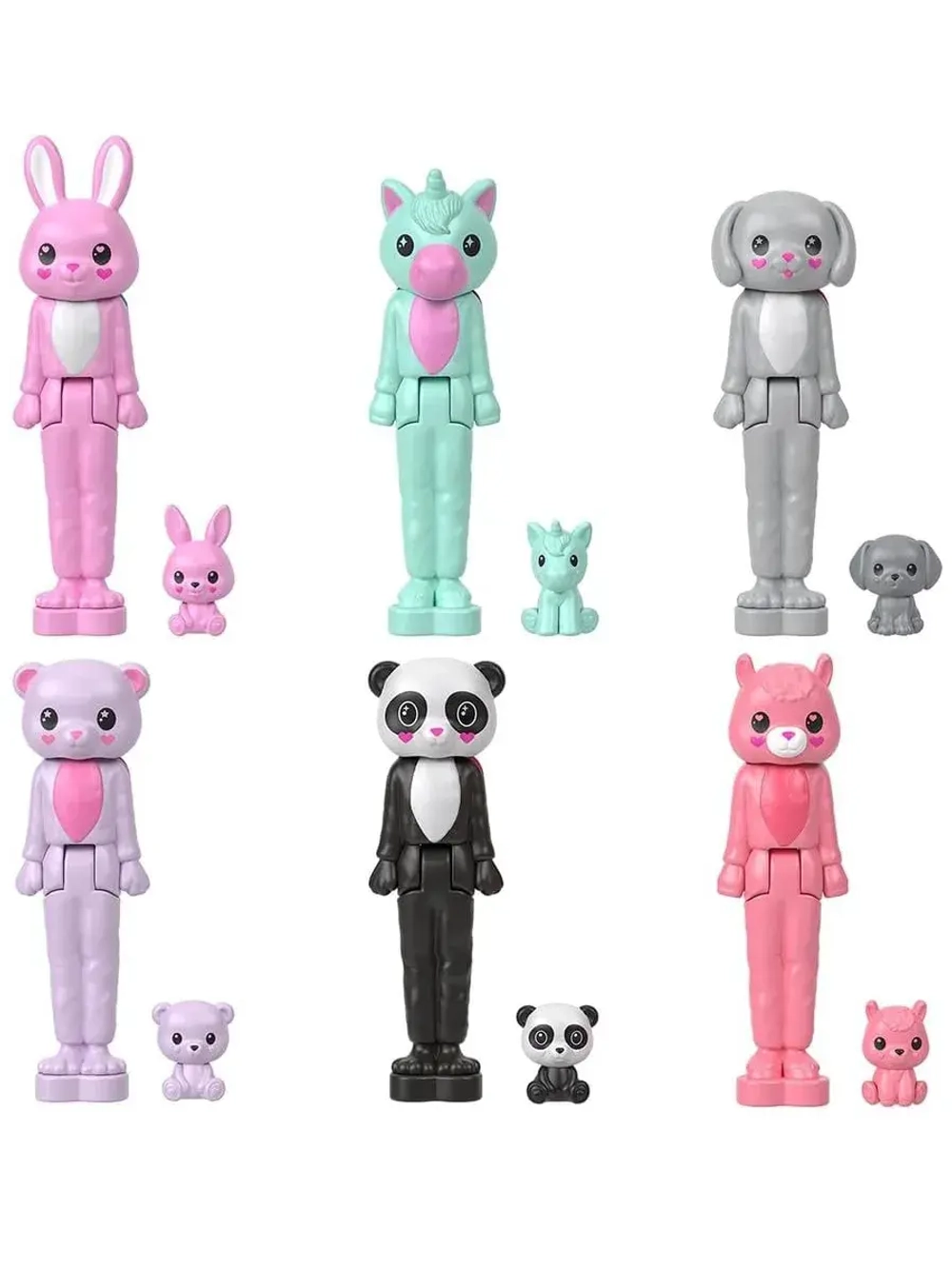 Набор Барби мини BarbieLand Cutie Reveal JCW60