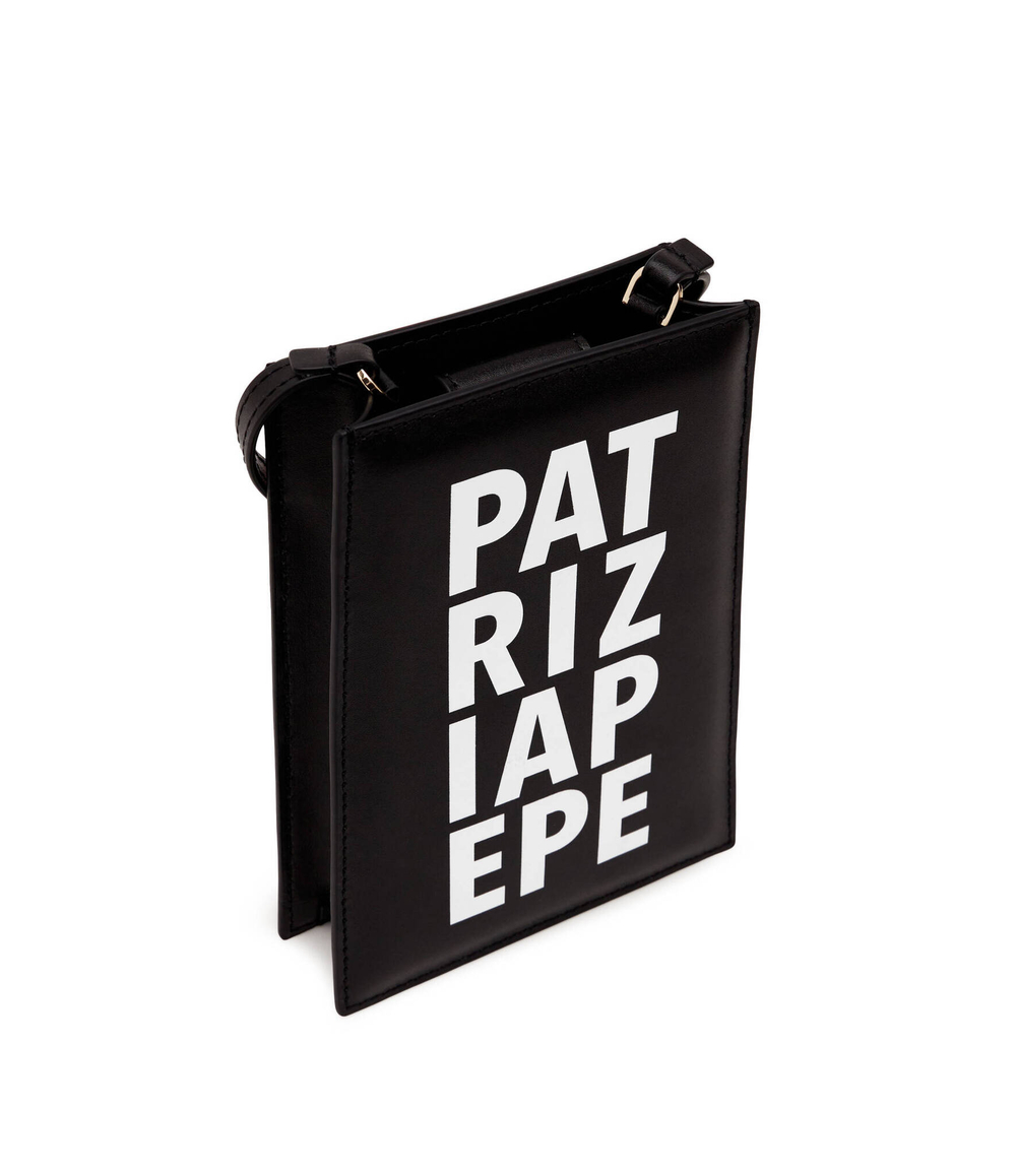 Кожаная сумка для телефона Patrizia Pepe - черный(8B0052 L100)