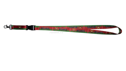 Шнурок на шею с карабином для ключей Польша Беларусь